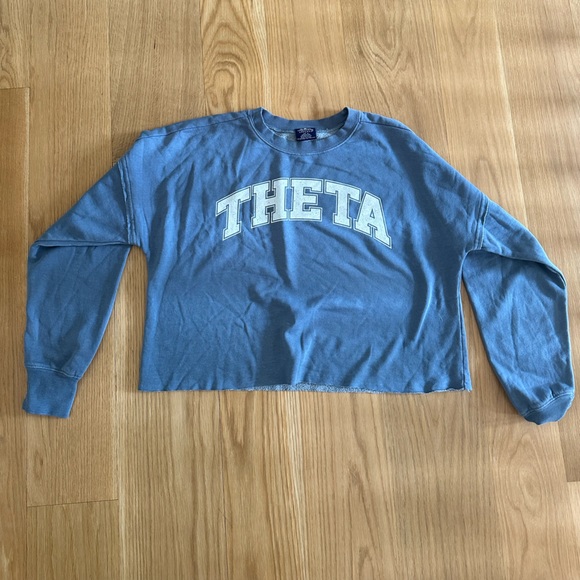 Kappa Alpha Theta Cropped Crewneck - Picture 8 of 8